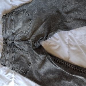 H&M ACID WASH JEANS SIZE 4 STRAIGHT LEG